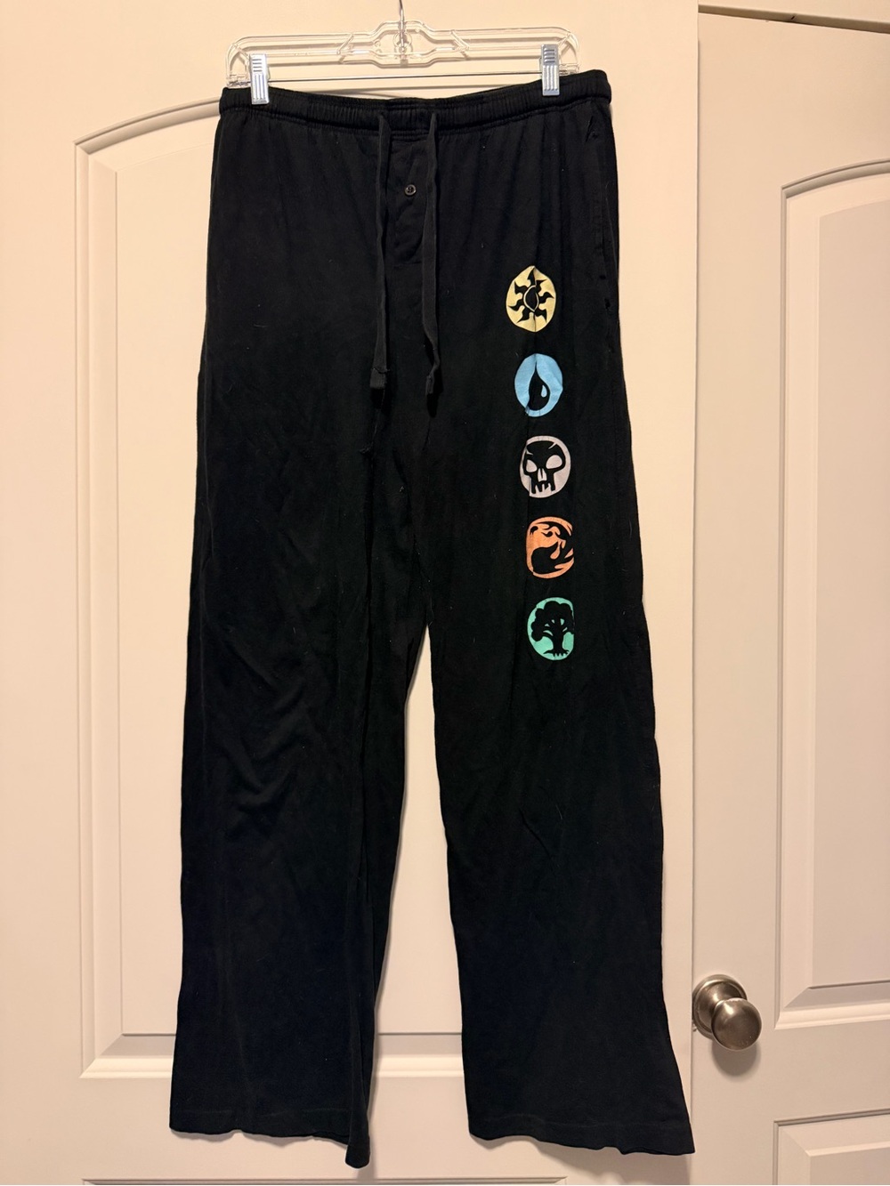 Magic: The Gathering Mana Symbol Black Sweatpants